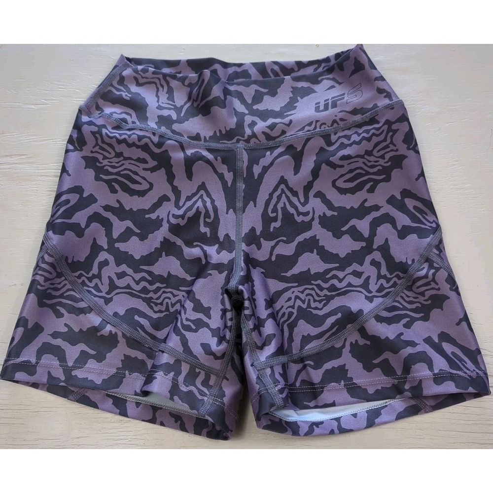 UFS Sport Women's Workout Athletic Shorts Purple One‎ Size Made In Columbia